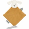 Nattou Charlie Mini-Kuscheltuch Jacquard Karamell