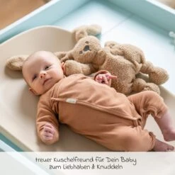 NATTOU Kuscheltier Teddy - Hase Lapidou - Sand In Braun -NATTOU nattou kuscheltier teddy hase lapidou sand in braun 2