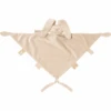 Nattou Lapidou Maxi Kuscheltuch Sandfarbe