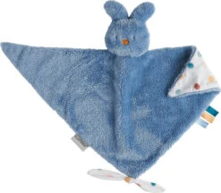 NATTOU LAPIDOU Tipidou Maxi-Kuscheltuch Blau