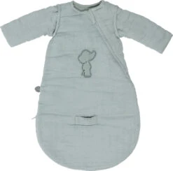 NATTOU LUNA & AXEL Schlafsack 70 Cm Windeln Hellgrün Mit Ärmel TOG 2