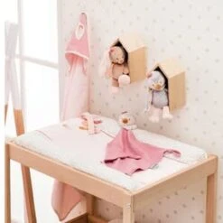 NATTOU Mini-Kuscheltier Hase Pauline 20cm In Beige -NATTOU nattou mini kuscheltier hase pauline 20cm in beige 2