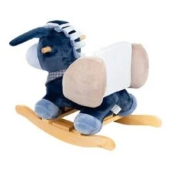 NATTOU Schaukeltier Alex Der Esel In Blau -NATTOU nattou schaukeltier alex der esel in blau 3