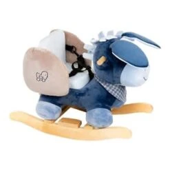 NATTOU Schaukeltier Alex Der Esel In Blau -NATTOU nattou schaukeltier alex der esel in blau 4