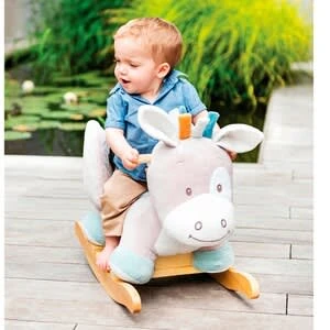 NATTOU Schaukeltier Tim Das Pferd In Grau 4 NATTOU Schaukeltier Tim Das Pferd In Grau – Bild 2