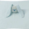 NATTOU Schnuffeltuch Häschen, Wasserblau -NATTOU nattou schnuffeltuch haschen wasserblau
