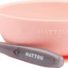 NATTOU SILICON Esslern Set 2 Teilig Schüssel In Hellrosa -NATTOU nattou silicon esslern set 2 teilig schussel in hellrosa