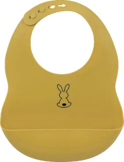 NATTOU SILICON Silikon Lätzchen Ocker