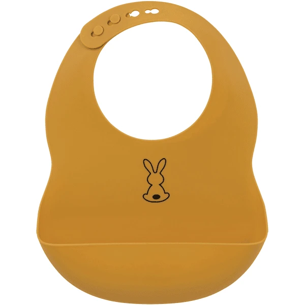 Nattou Silikon Lätzchen Ocker 3 Nattou Silikon Lätzchen Ocker