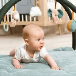 NATTOU Spielbogen Krabbeldecke Luna & Axel In Blau -NATTOU nattou spielbogen krabbeldecke luna and axel in blau 2