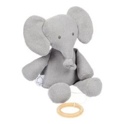 NATTOU Spieluhr Elefant Tembo 28cm In Grau -NATTOU nattou spieluhr elefant tembo 28cm in grau 1