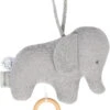 NATTOU Spieluhr Strick - Laufender Elefant, Grau -NATTOU nattou spieluhr strick laufender elefant grau