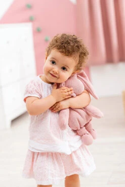 NATTOU Strick-Kuscheltier Häschen, Rosa -NATTOU nattou strick kuscheltier haschen rosa 2