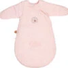 NATTOU SUSIE & BONNIE Schlafsack 60 Cm Winter Wickeln Blassrosa Mit Ärmel Und...