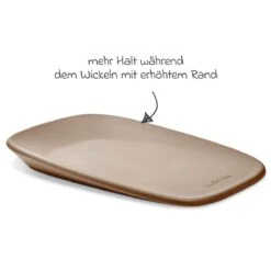 NATTOU Wickel-Set Mit Wickelunterlage Softy & Windeleimer In Braun -NATTOU nattou wickel set mit wickelunterlage softy and windeleimer in braun 3