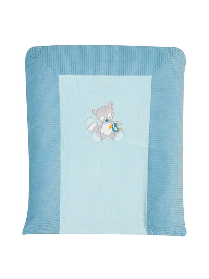 NATTOU Wickelauflage In Türkis - (L)65 X (B)60 Cm 3 NATTOU Wickelauflage In Türkis - (L)65 X (B)60 Cm